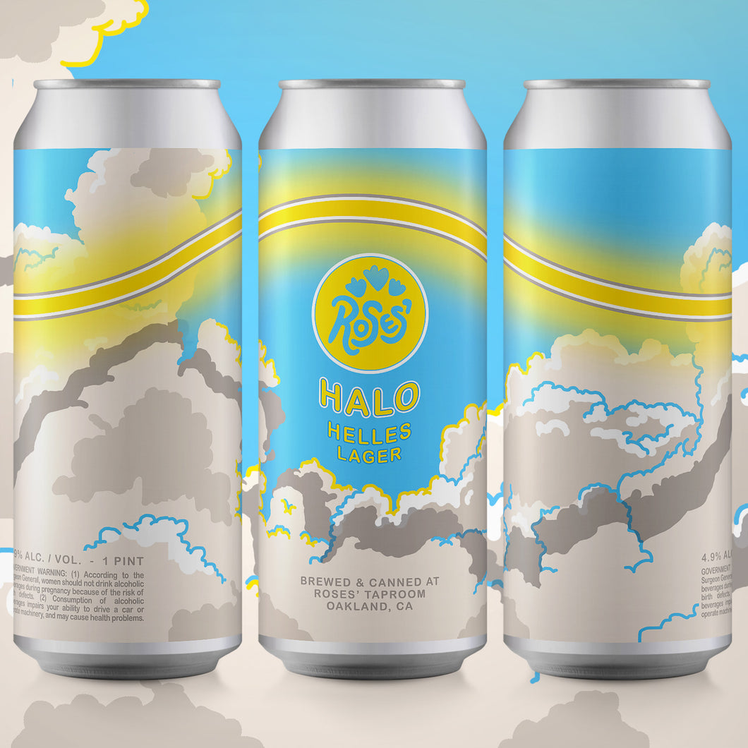 HALO Helles Lager 4-PACK