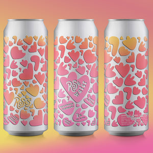 ROSE WATER Strawberry Lemonade Hard Seltzer  4-PACK